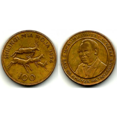 (32) Tanzania. 1994. 100 Shillings (MBC)
