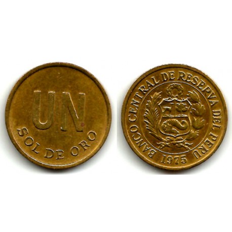 (266.1) Perú. 1975. 1 Sol de Oro (MBC)