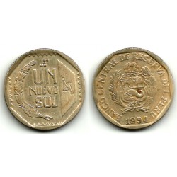 (308.1) Perú. 1994. 1 Nuevo Sol (BC+)