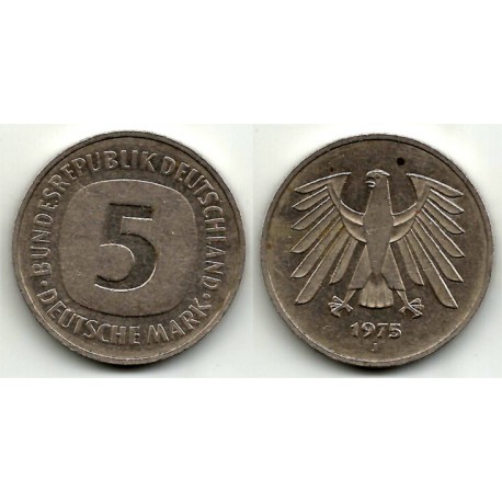 (140.1) Alemania. 1975(J). 5 Mark (MBC)
