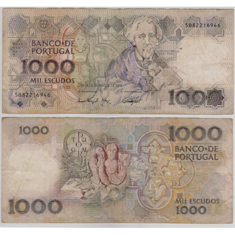 (181k) Portugal. 1994. 1000 Escudos (BC+)