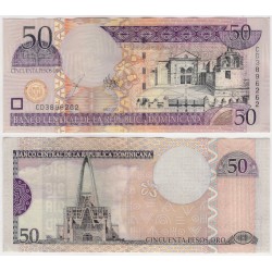 (170a) República Dominicana. 2003. 50 Pesos Oro (EBC)