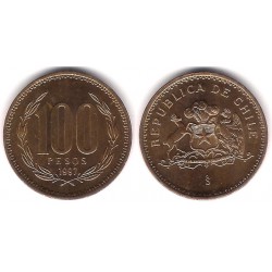 (226.2) Chile. 1997. 100 Pesos (EBC+)