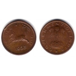 (1.4) India. 1953. 1 Pice (SC)