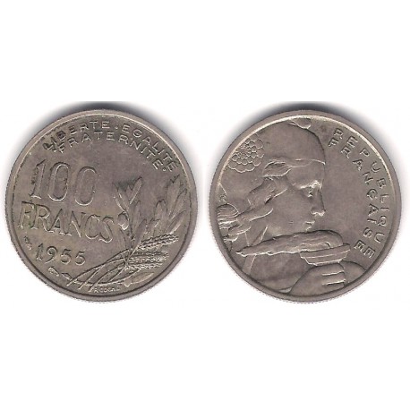 (919.1) Francia. 1955. 100 Francs (MBC)