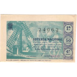 Décimo. 5 de Febrero de 1965. Ruta del Quijote, Molines de Viento