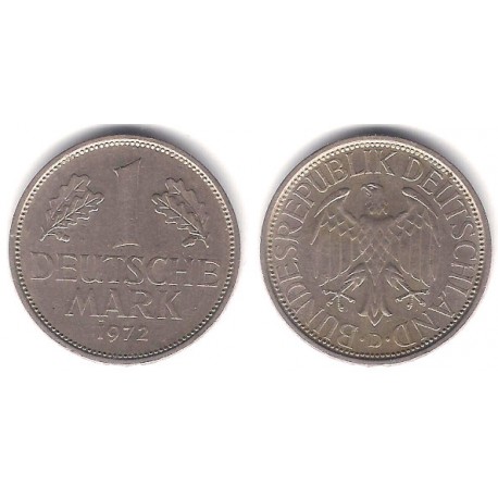 (110) Alemania. 1972(D). 1 Mark (MBC)
