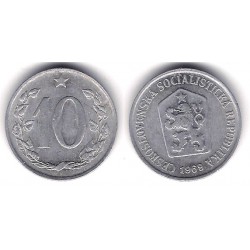 (49.1) Checoslovaquia. 1969. 10 Haleru (MBC+)