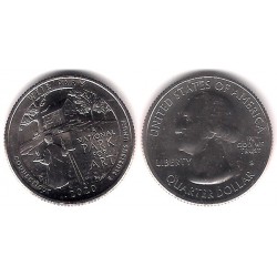 Estados Unidos de América. 2020(S). Quarter Dollar (SC) Weir Farm