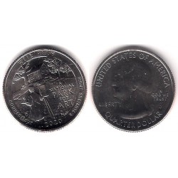 Estados Unidos de América. 2020(D). Quarter Dollar (SC) Weir Farm