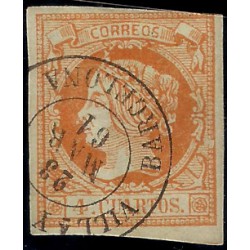 (52) 1860-61. 4 Cuartos. Isabel II (Usado)