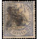 (145) 1874. 10 Céntimos. Alegoría de la Justicia (Usado)