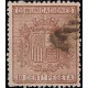 (153) 1874. 10 Céntimos. Escudo de España (Usado)