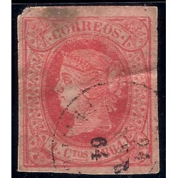 (64) 1864. 4 Cuartos. Isabel II (Usado)