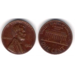 (201) Estados Unidos de América. 1968. 1 Cent (MBC)