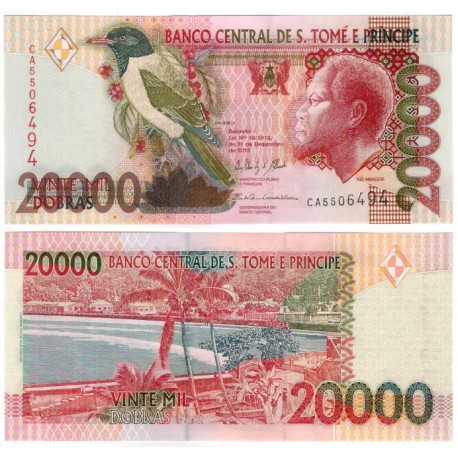 (67e) Santo Tomé y Principe. 2013. 20000 Dobras (SC)