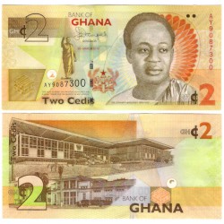 (37Ab) Ghana. 2013. 2 Cedis (SC)