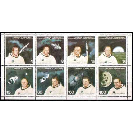 Guinea Ecuatorial. Serie Completa. Astronáutica (Nuevo)