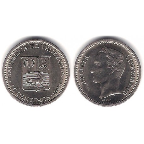 (Y41) Venezuela. 1965. 50 Céntimos (SC)