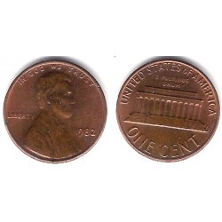 (201) Estados Unidos de América. 1982. 1 Cent (SC)