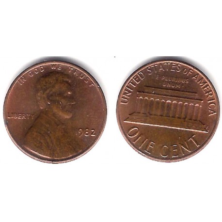 (201) Estados Unidos de América. 1982. 1 Cent (SC)