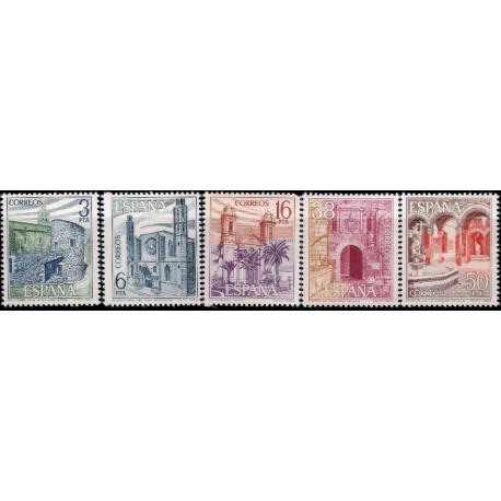(2724 a 2728) 1983. Serie Completa. Paisajes y Monumentos (Nuevo)
