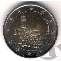 Portugal. 2020. 2 Euro (SC) Universidad de Coimbra