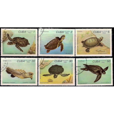 Cuba. 1983. Serie Tortugas (Usado)