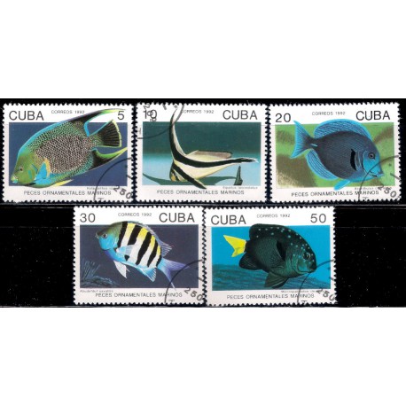 Cuba. 1992. Serien Peces Ornamentales Marino (Usado)