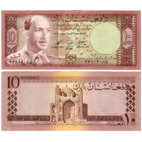 (37) Afganistán. 1961. 10 Afghanis (SC-)