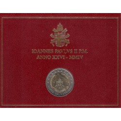 Ciudad del Vaticano. 2004. 2 Euro (SC)