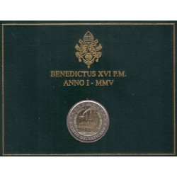 Ciudad del Vaticano. 2005. 2 Euro (SC)