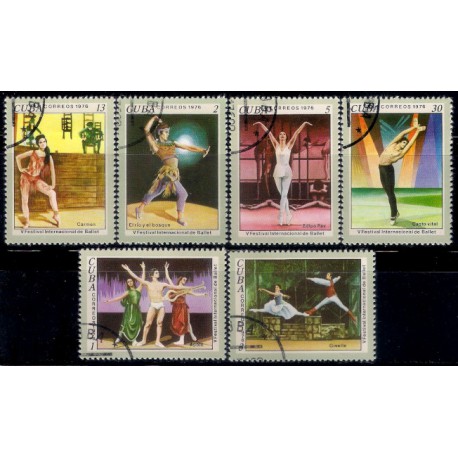 Cuba. 1976. Serie V Festival de Ballet (Usado)