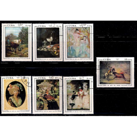 Cuba. 1973. Serie Obras de Arte (Usado)