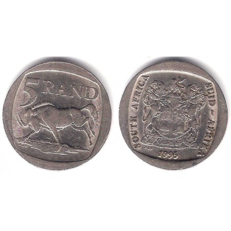 (140) Sudáfrica. 1995. 5 Rand (MBC)