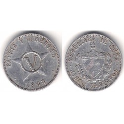 (34) Cuba. 1968. 5 Centavos (BC)