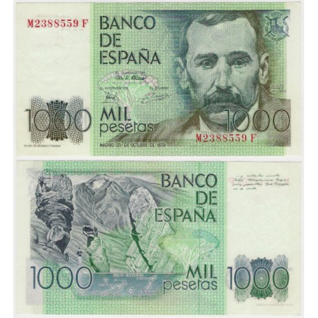 España. 1979. 1000 Pesetas (SC) Serie M