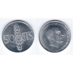 Estado Español. 1966*(19-72). 50 Céntimos (SC)