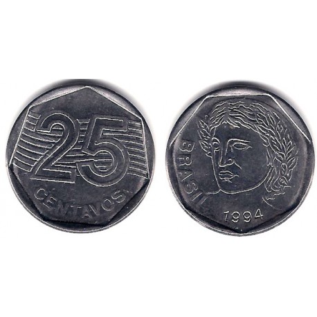 (634) Brasil. 1994. 25 Centavos (MBC+)