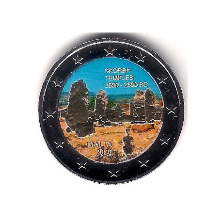Malta. 2020. 2 Euro (SC) Coloreada