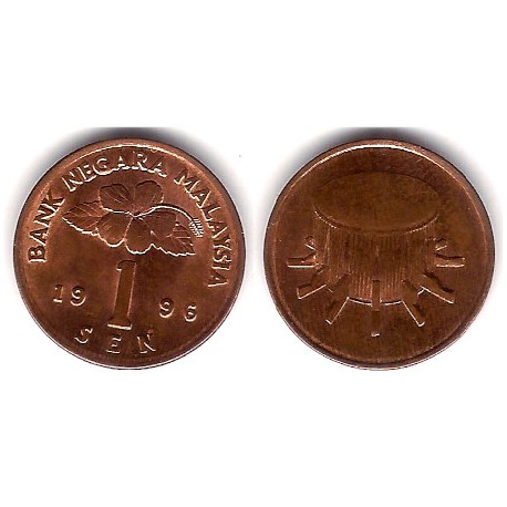 (49) Malasia. 1996. 1 Sen (SC)