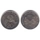 (52) Singapur. 1991. 20 Cents (SC)