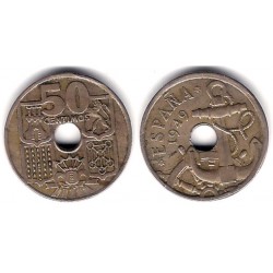 Estado Español. 1949*(19-56). 50 Céntimos (MBC)