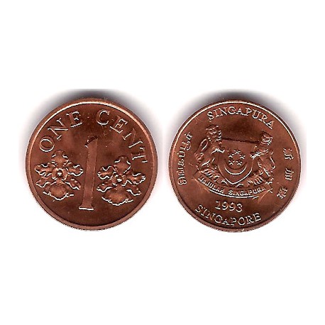(98) Singapur. 1993. 1 Cent (SC)