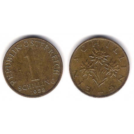(2886) Austria. 1988. 1 Schilling (MBC)