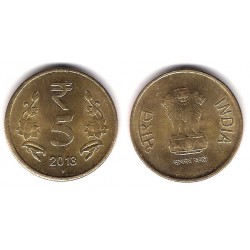 (399.1) India. 2013. 5 Rupees (SC)