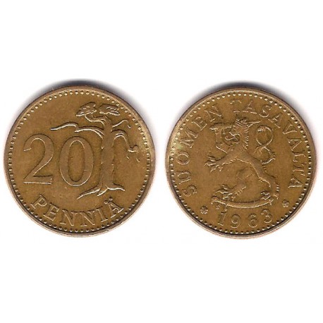 (47) Finlandia. 1963. 20 Penniä (MBC)