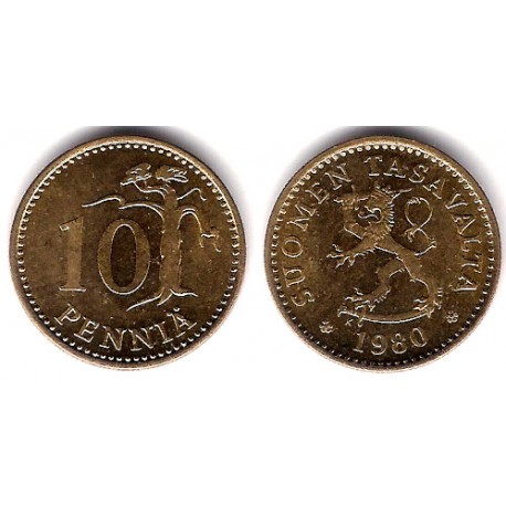 (46) Finlandia. 1980. 10 Penniä (EBC)