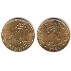 (47) Finlandia. 1981. 20 Penniä (SC)