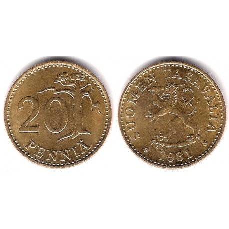 (47) Finlandia. 1981. 20 Penniä (SC)